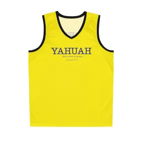 Yahuah-Name Above All Names 02-01 Designer Unisex Basketball Jersey