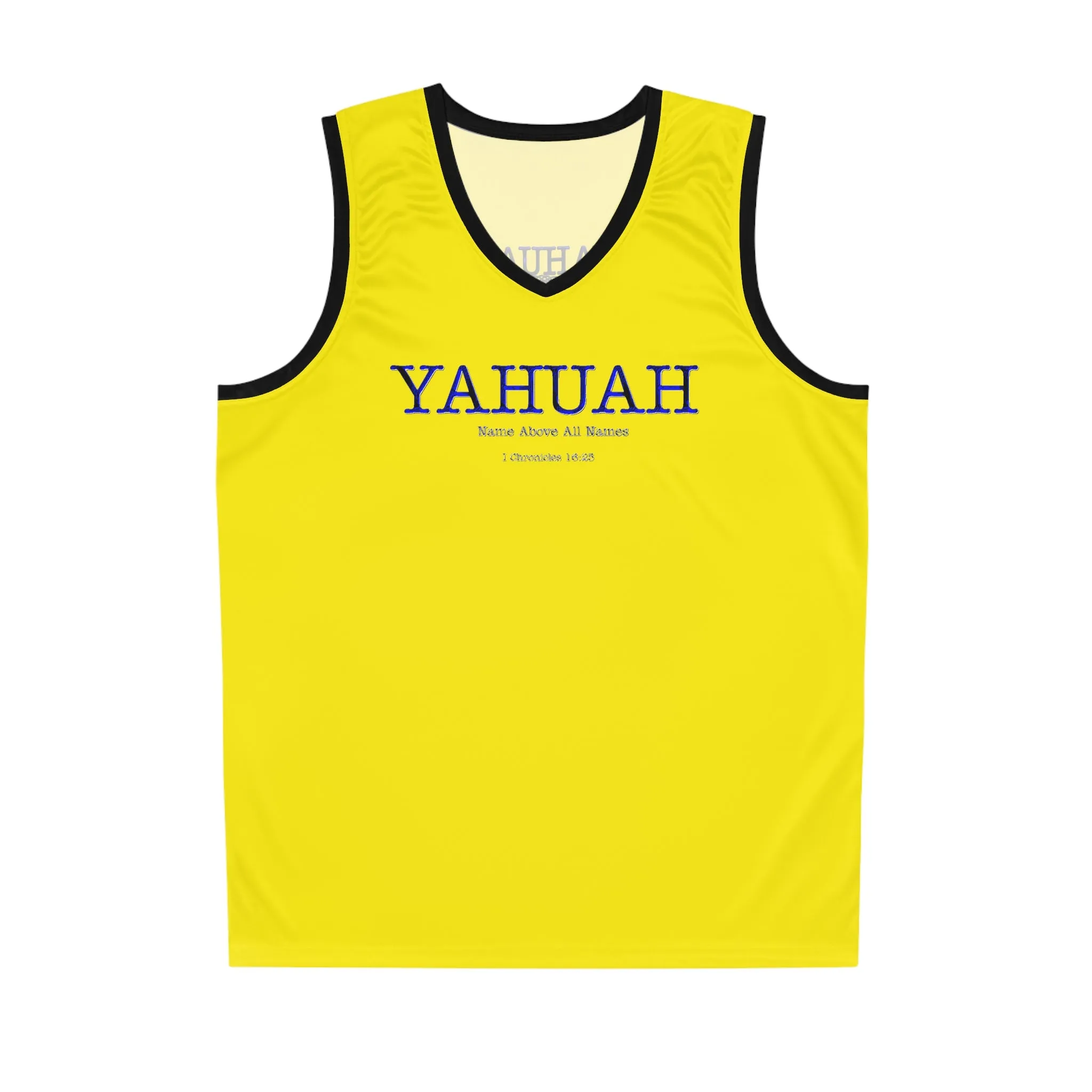 Yahuah-Name Above All Names 02-01 Designer Unisex Basketball Jersey