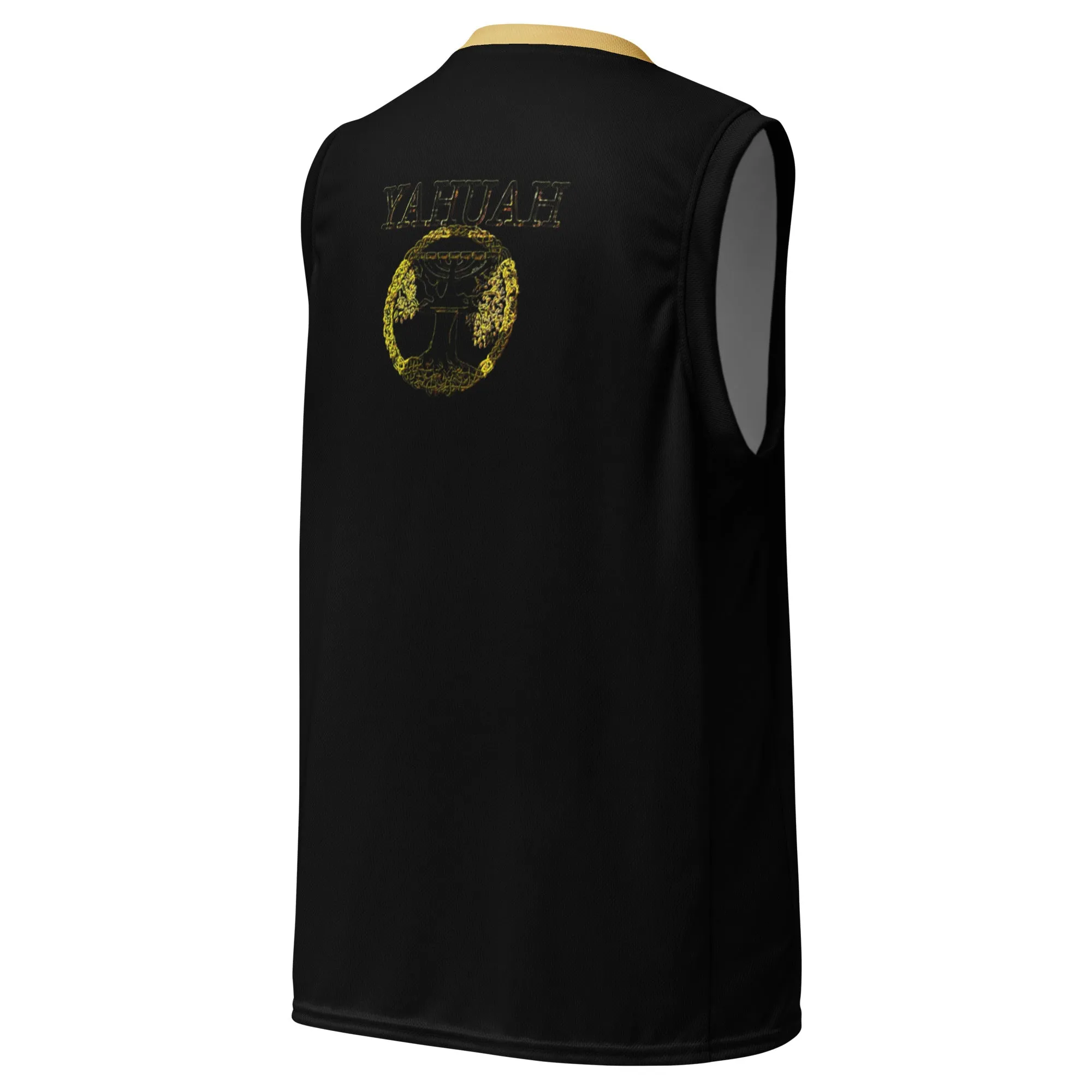 Yahuah Yahusha 01-05 Designer Recycled Unisex Basketball Jersey