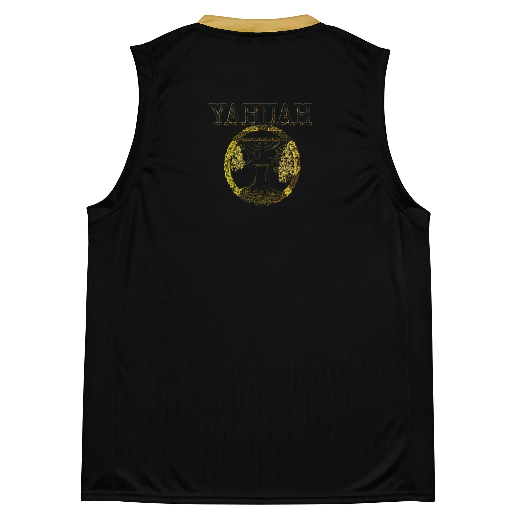 Yahuah Yahusha 01-05 Designer Recycled Unisex Basketball Jersey