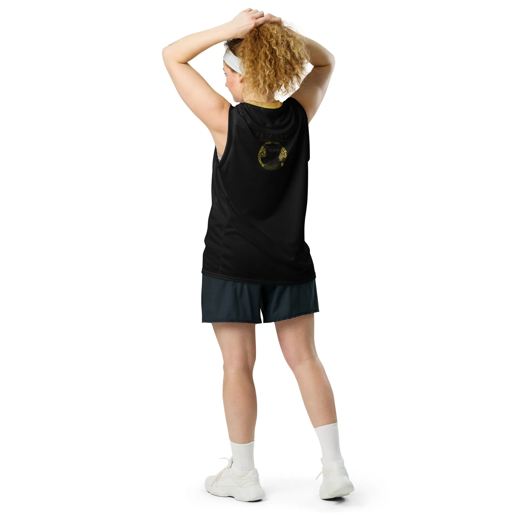 Yahuah Yahusha 01-05 Designer Recycled Unisex Basketball Jersey