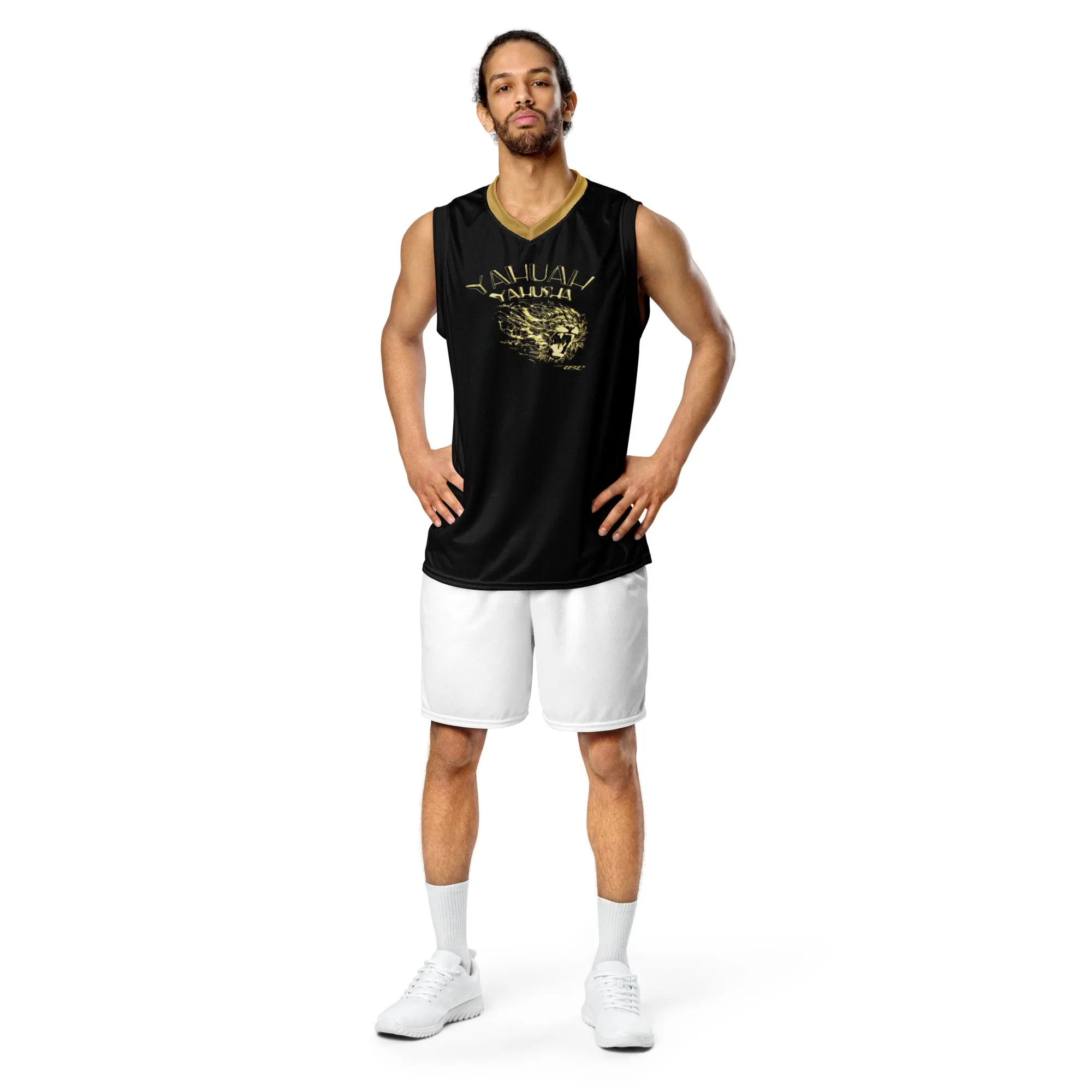 Yahuah Yahusha 01-05 Designer Recycled Unisex Basketball Jersey